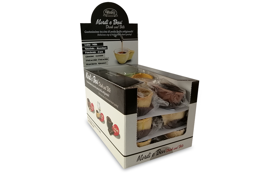 Linea Mordi e Bevi - Espositore